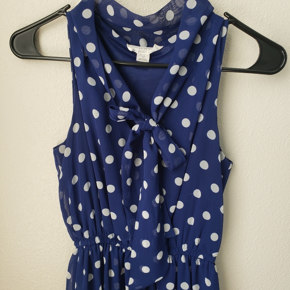 Polka Dot Mini Dress